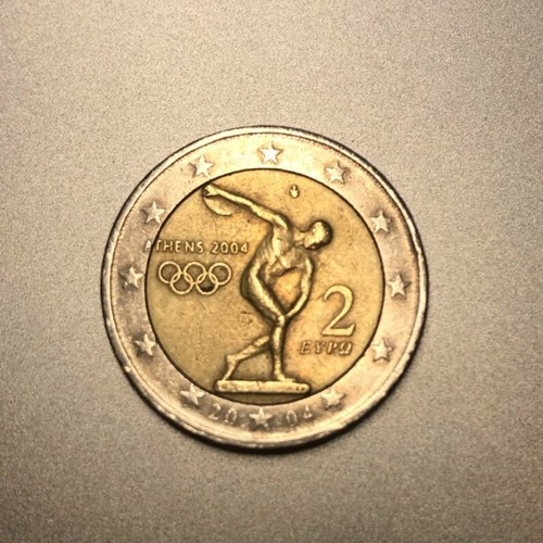 Moneta euro rara olimpiadi - 2,