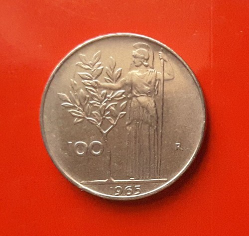 100 lire 1965 errore - 100,