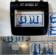 KIT MASCHERINA E STAFFE FISSAGGIO NAVIGATORE AUTORADIO 2 DIN VW TOUAREG 2011