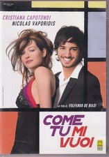 COME TU MI VUOI DVD Cristiana Capotondi Nicolas Vaporidis Ottimo M10740