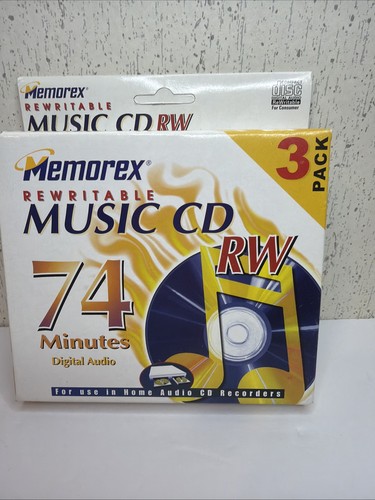 Rare memorex audio 74 - cd-rw,