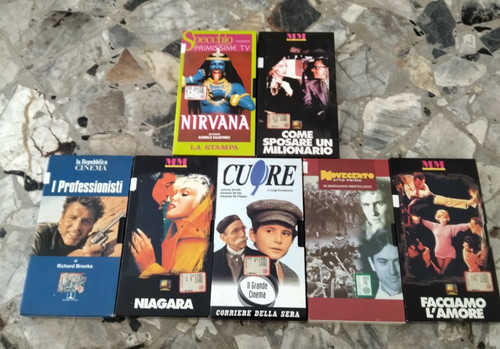 Cassette vhs varie - 7,
