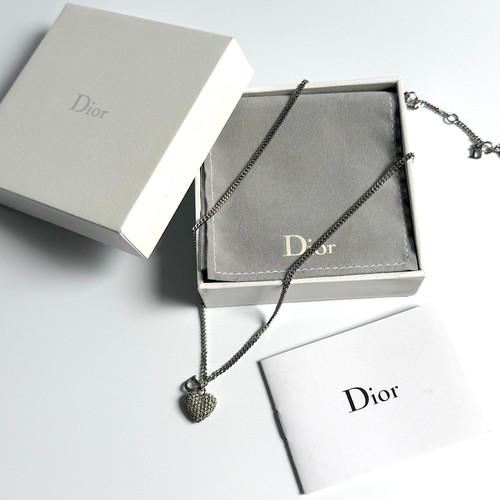 Collana dior cuore - collana, argento