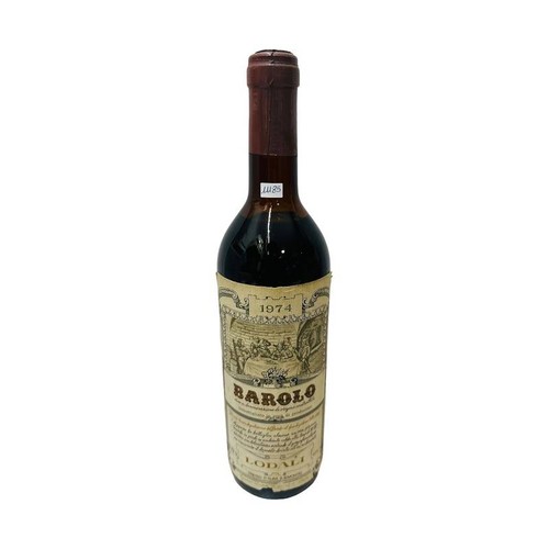Vintage bottle lodali barolo - -,