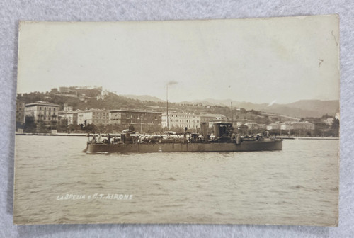 Foto cartolina spezia regia - spezia,