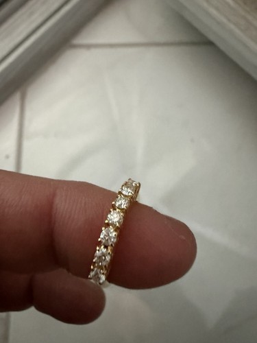 Anello veretta oro giallo - in,
