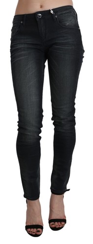 Pantaloni skinny blu lavati - pantaloni,