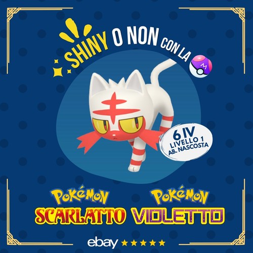 Litten shiny non - shiny, iv