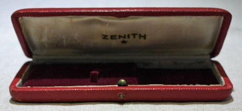 Zenith vintage leather red