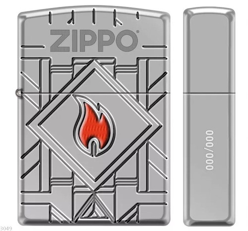 Zippo flame design armor - zippo, (armor