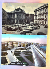 Catania. 2 cartoline. Piazza