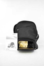 Tiralatte Da Viaggio Medela Doppia Pompa Su Zaino Nero Vacuum Elettrico