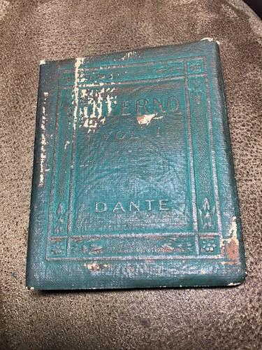 Antique green little leather - antique,