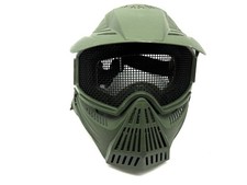 Maschera in plastica soft air
