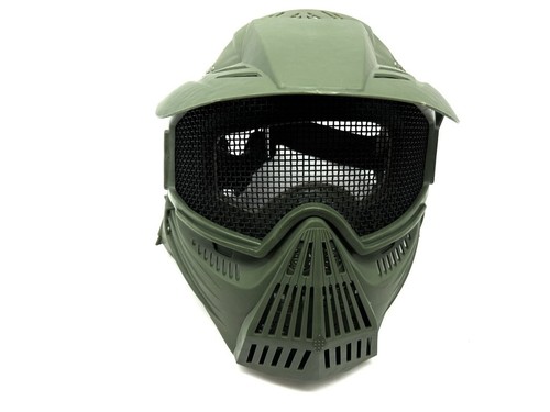 Maschera plastica soft air - plastica,
