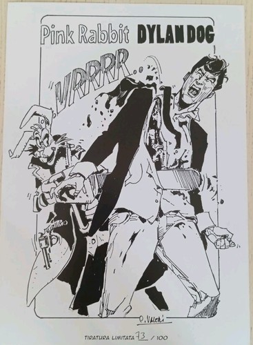 Stampa dylan dog cesare - dog,