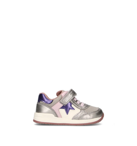 Geox sneakers bambina argento - geox,