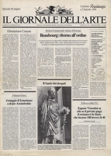 Giornale dell arte mensile di - giornale,