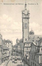 Municipio Francoforte Sul Meno Tram AK 1906