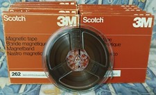 N.1 nastro magnetico  7" 18 cm  Reel to Reel  no sticky