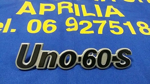 Scritta uno fiat - scritta", 60