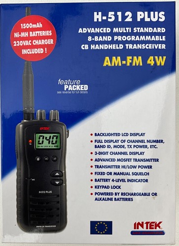 Intek 512 plus radio - intek, palmare