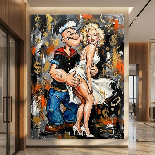 Quadro marilyn monroe - &, popeye