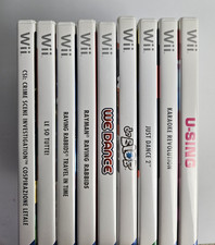 Lotto 9 giochi console Nintendo Wii Completi - ECCELLENTI condizioni