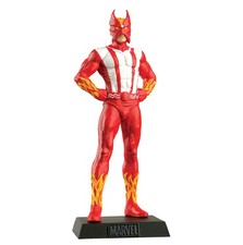 Figurina classica Marvel Eaglemoss Sunfire figura di piombo senza rivista