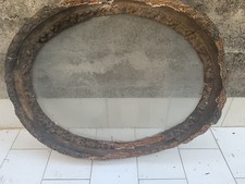 Cornice antica ovale da