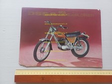 OSSA 250 Explorer 1973 depliant  spagnolo originale