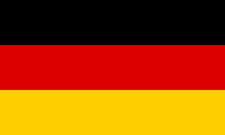 4x adesivi per auto " Germania