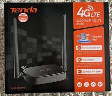 TENDA 4G05 ROUTER WI-FI N300 4G LTE Nano SIM Card Slot 2 lan