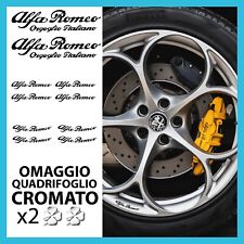 Alfa Romeo adesivi per giulietta pinze giulia cerchi 147 159 75 mito auto tuning