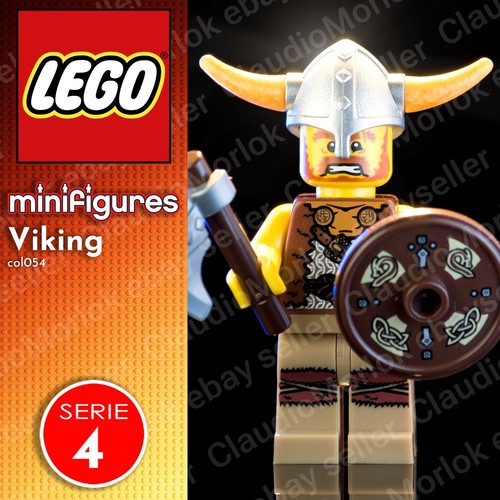 Lego viking minifigure - viking,