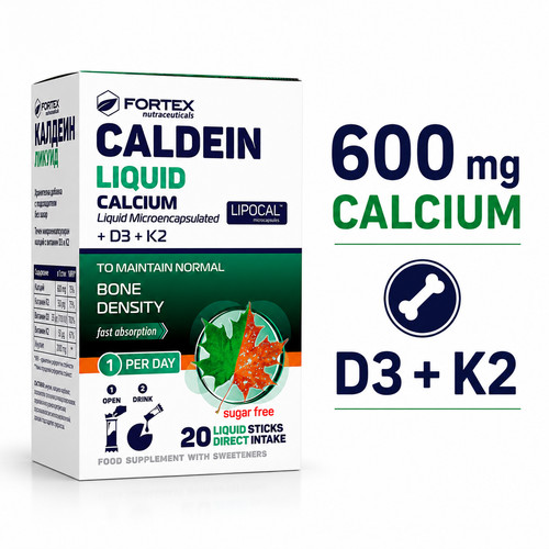 Fortex caldein calcio liquido - caldein,