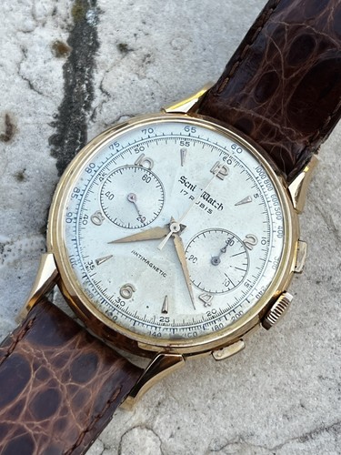 Cronografo vintage oro 18kt - oro,