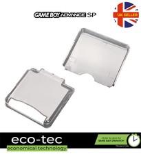 Custodia rigida protettiva cristallina trasparente per Nintendo Advance SP (GBA SP)