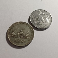 Vecchie monete 500 - monete,