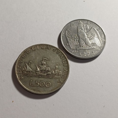 Vecchie monete 500 lire - vecchie,