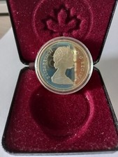 CANADA 1 DOLLARO 1988 ARGENTO