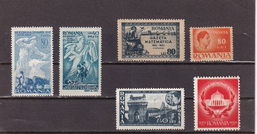 Romania 1945 1946 mnh lotto - romania,