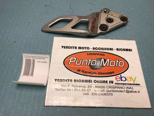 Piastra pedana poggiapiedi