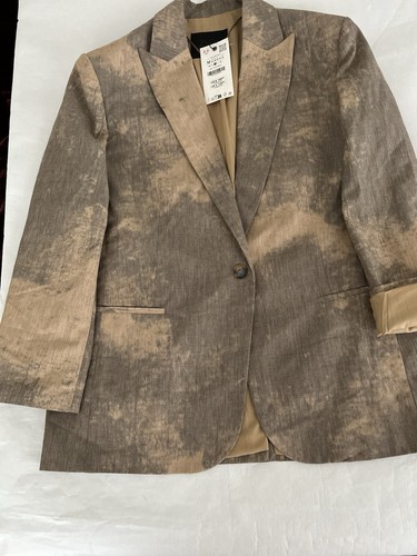 Blazer donna zara multicolore - blazer,
