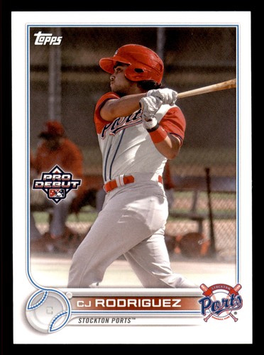 2022 topps pro debut - 2022, cj