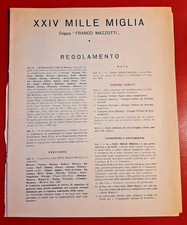 Xxiv mille miglia lotto - mille,