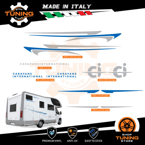 Kit adesivi camper - kit,