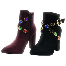 Stivaletti scarpe donna strass