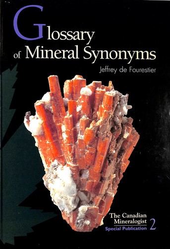 Glossary mineral synonyms - glossary,