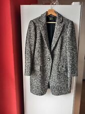 Cappotto lungo in lana bianco e nero donna Liu Jo